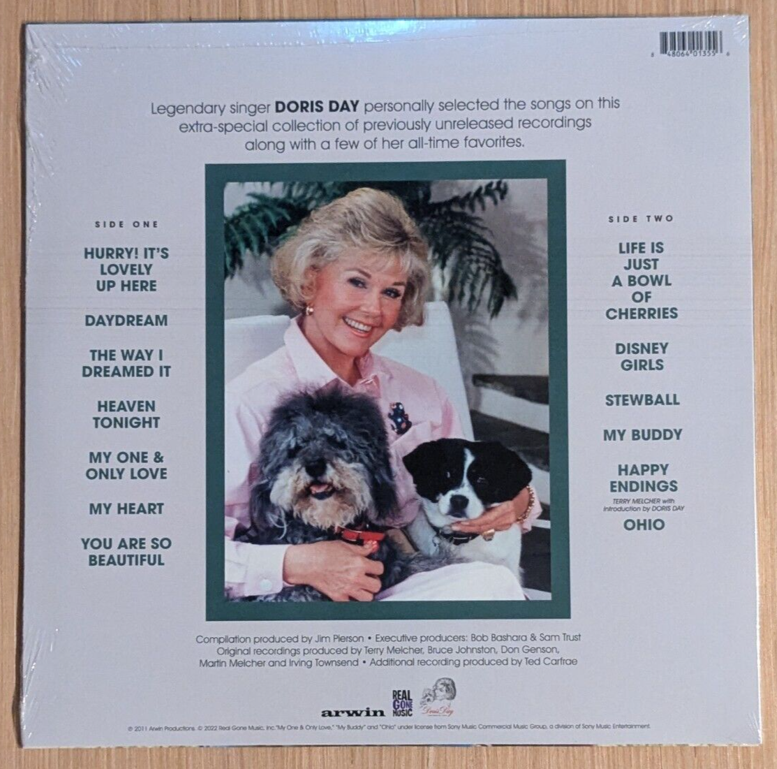 Doris Day My Heart 2022 Green Vinyl Record LP BRAND NEW SEALED