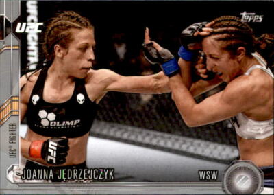 Joanna Jedrzejczyk 2015 Topps UFC Chronicles Silver Card #246 | eBay