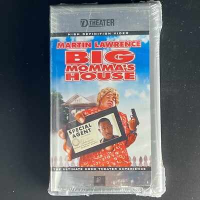 Big Mommas House (DVHS,  D-VHS D-Theater) Brand New in Factory Shrink Wrap
