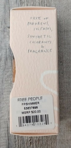 š„FREE PEOPLE Cosmic Mineral Shimmer Iridescent Luster Body Gel Gold FESTIVALš„ - Picture 5 of 8