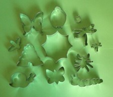 Nuevos cortadores de galletas de insectos de hojalata
