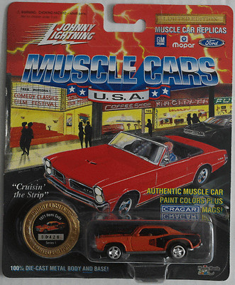 Johnny Lightning - ´71 / 1971 Plymouth Hemi Cuda orange Neu/OVP