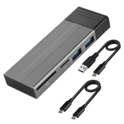 M2 NVMe Ngff SSD-Gehäusefall Mobile Festplattenbox Dual-Protocol SSD A4I97461