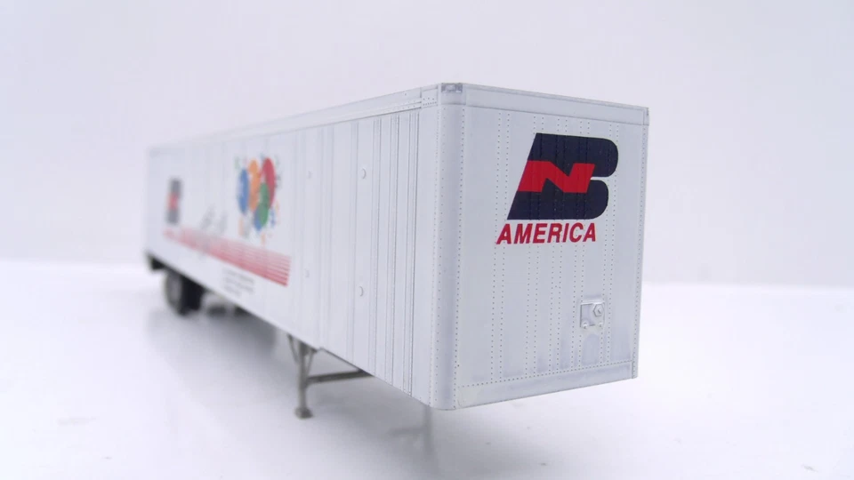 Bowser HO Custom 53' Burlington Northern BN Van Trailer ONLY For Flat Train Car - Image 3 of 4