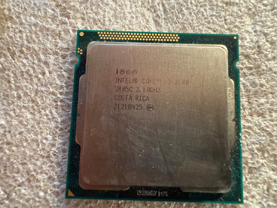 Intel Core i3-2100 3.10GHz 5 GT/s LGA 1155/Socket H2 Desktop CPU SR05C