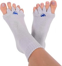 Foot Alignment Socks with Toe Separators for Bunion Relief Men and Women