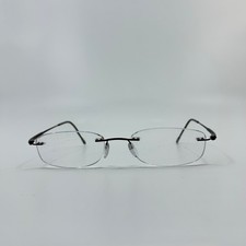 Silhouette 7719 40 6054 Titanium Brown Rimless Eyeglasses Frames 19 135 4572