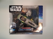 STAR WARS Micro Galaxy Squadron JANGO FETT'S Starship  0044 new MIB SLAVE ONE