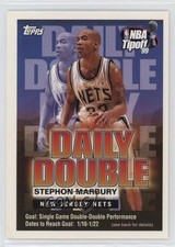 1999-00 NBA Tipoff Daily Double Sweepstakes Entry Stephon Marbury (1/16-22) 6k2