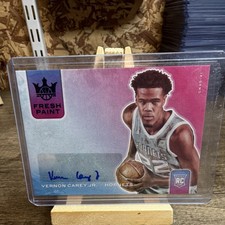 2020-21 Panini Court Kings Fresh Paint Sapphire Vernon Carey Jr. Auto RC /25