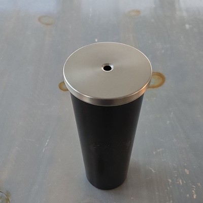 Starbucks Black Stainless Steel Tumbler w/ Twist Lid, 24oz, Cold Beverage