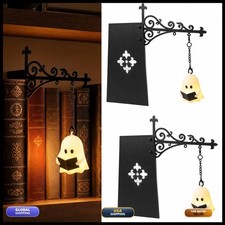 Vinspire Vinland001 2PCS 3D Ghost Bookshelf Lamp for Book Nook, Bedroom