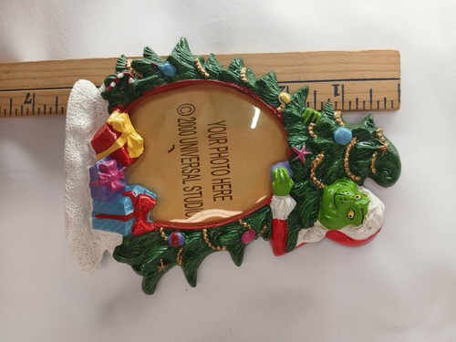 Vintage The Grinch 2000 Universal Studios Picture Photo Frame - Picture 9 of 11