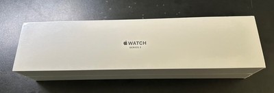 Apple Watch MQKV2LL/A Series 3 38mm Space Gray Aluminum Black Sport Band - NEW