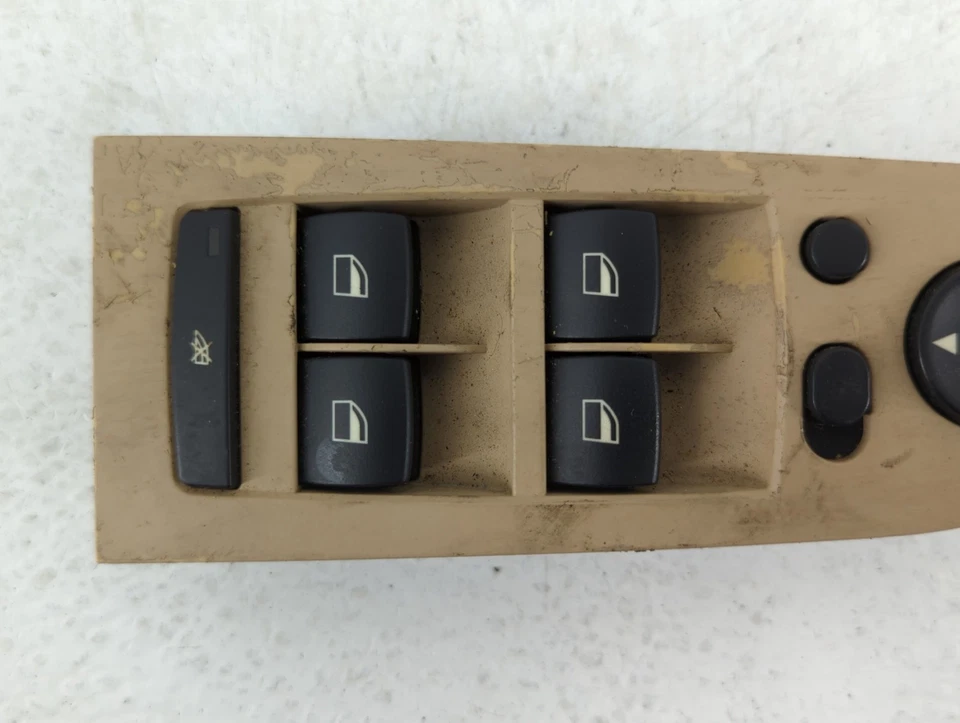 Interruptor principal de ventana eléctrica de la puerta izquierda del conductor BMW 325i 2001-2005 6948634-04 BHACI Foto 4 de 4