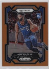 2023-24 Panini Prizm Orange Prizm 49/49 Mike Miles Jr #295 19fe