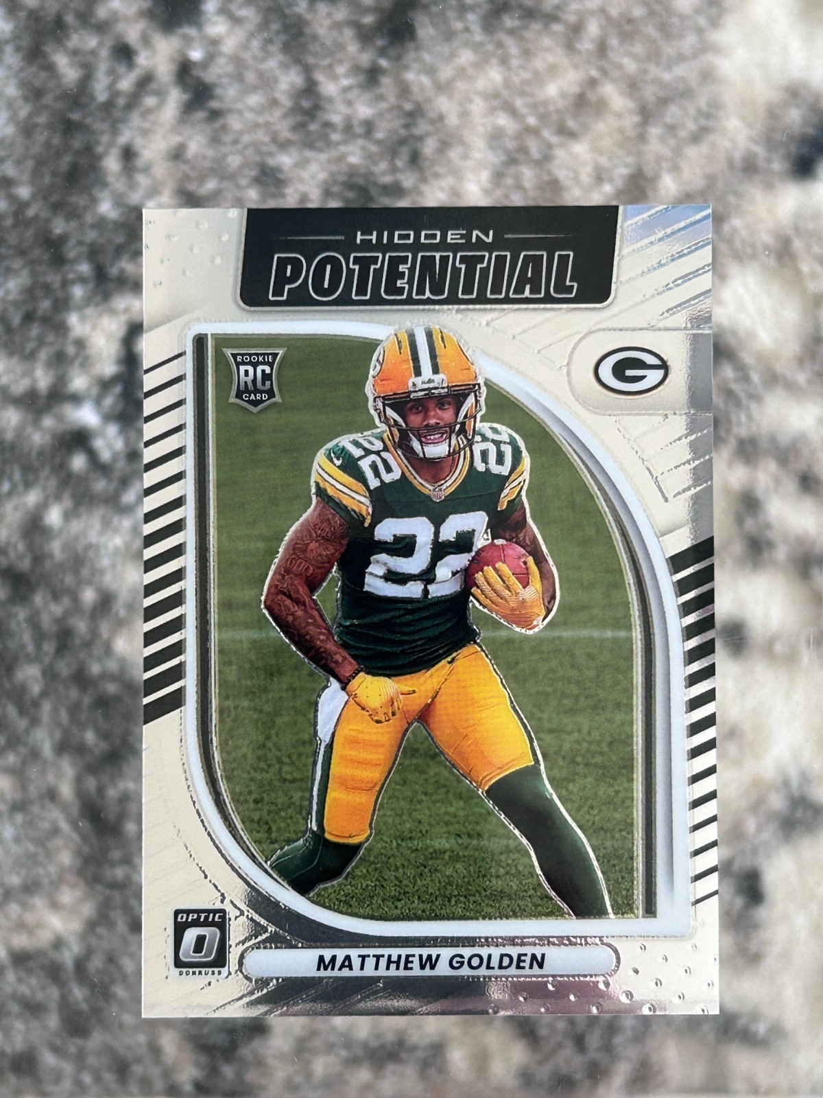 2025 Panini Donruss Optic - Hidden Potential Matthew Golden #6 (RC)