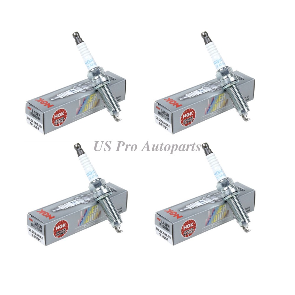 For Nissan Alitma NV200 Sentra 2007-2014 224011KT7B 4 pcs OEM NGK Spark Plugs