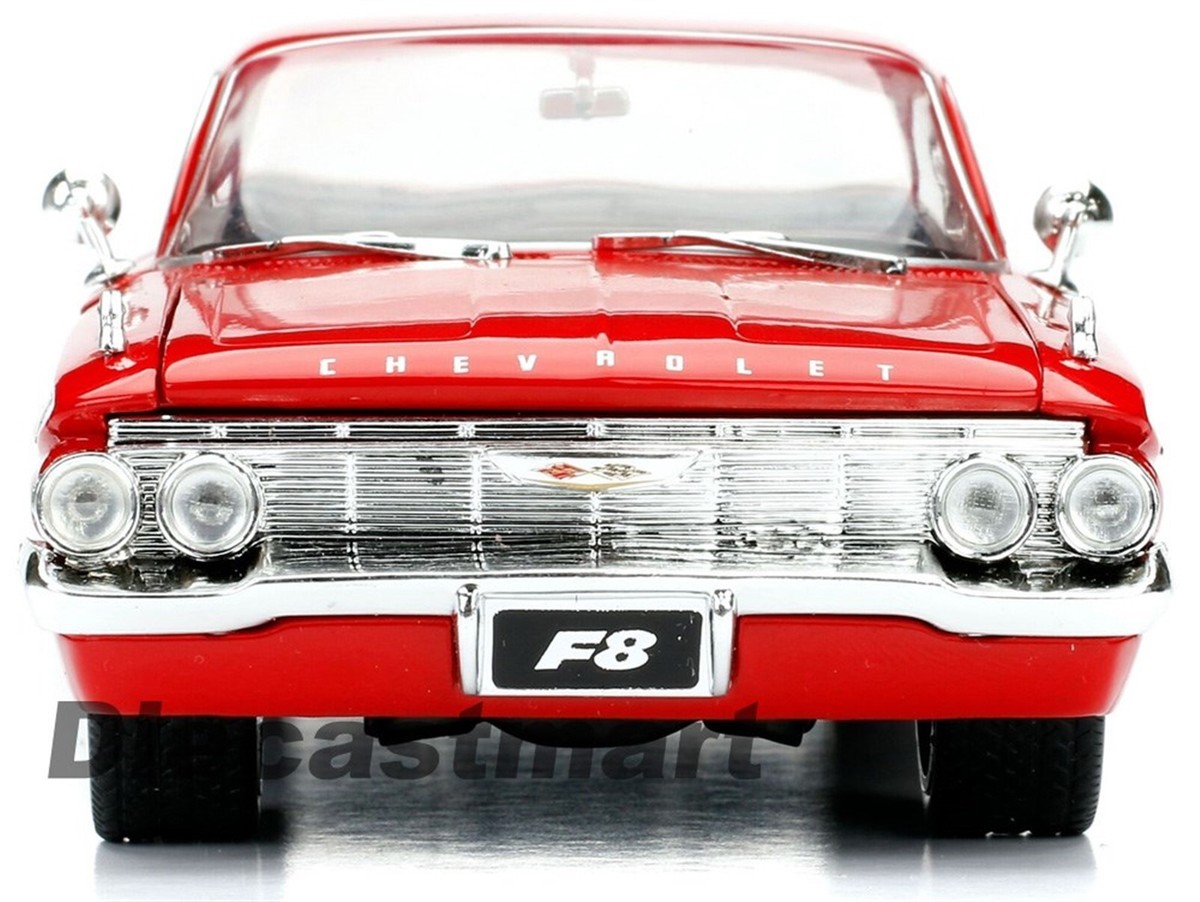 JADA 1:24 FAST AND FURIOUS 8 DOMS 1961 CHEVY IMPALA DIECAST CAR