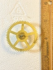 Sessions Chime Clock Strike Side 4th Wheel - Vintage Clock Parts KD3397