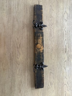 Kentucky bourbon Stave Coat Rack
