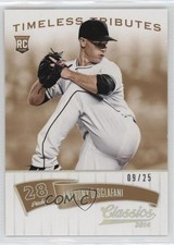 2014 Panini Classics Timeless Tributes Gold 9/25 Anthony DeSclafani #154 1u6