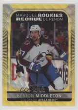 2021 O-Pee-Chee Platinum Marquee Rookies Neon Yellow Surge Keaton Middleton 17p7