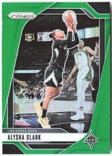Alysha Clark Panini Prizm WNBA - Green Prizms 101 2024 Las Vegas Aces
