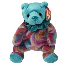 TY Beanie Baby - DECEMBER the Birthday Bear 7.5 inch -MWMTs Stuffed Animal Toy