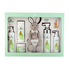 Organic Skincare Baby Gift Pack - Daily Care Baby & Mommy - Newborn Babies Set -