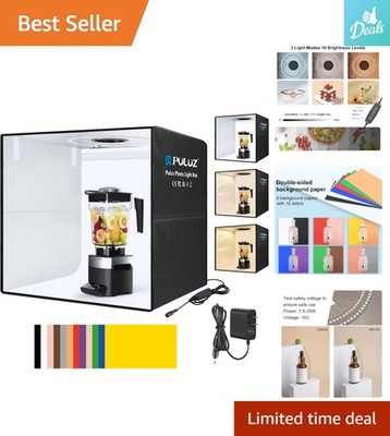 Professional 20x20 Inch Portable Light Box for Stunning Product Photography