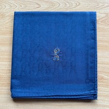 HANDKERCHIEF MEN'S ART GEOMETRIC PLAIN POCKET SQUARE COTTON 19" B0890