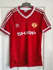 Manchester United 1990-92 Home Shirt (Retro Remake) Adult Small