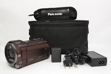 Panasonic HC-V750M Brown 32GB HD Video Camera Camcorder w/Battery Charger bag