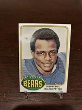 Topps 1976 Walter Payton Rookie #148 Chicago Bears NFL Football Base Set Card. rookie card picture