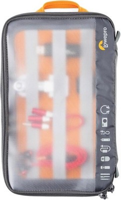 Lowepro GearUp Pouch Large, Travel Essentials Case, Reisetasche für PC-Kabel, 