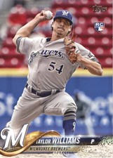 2018 Topps #505 Taylor Williams RC - BB