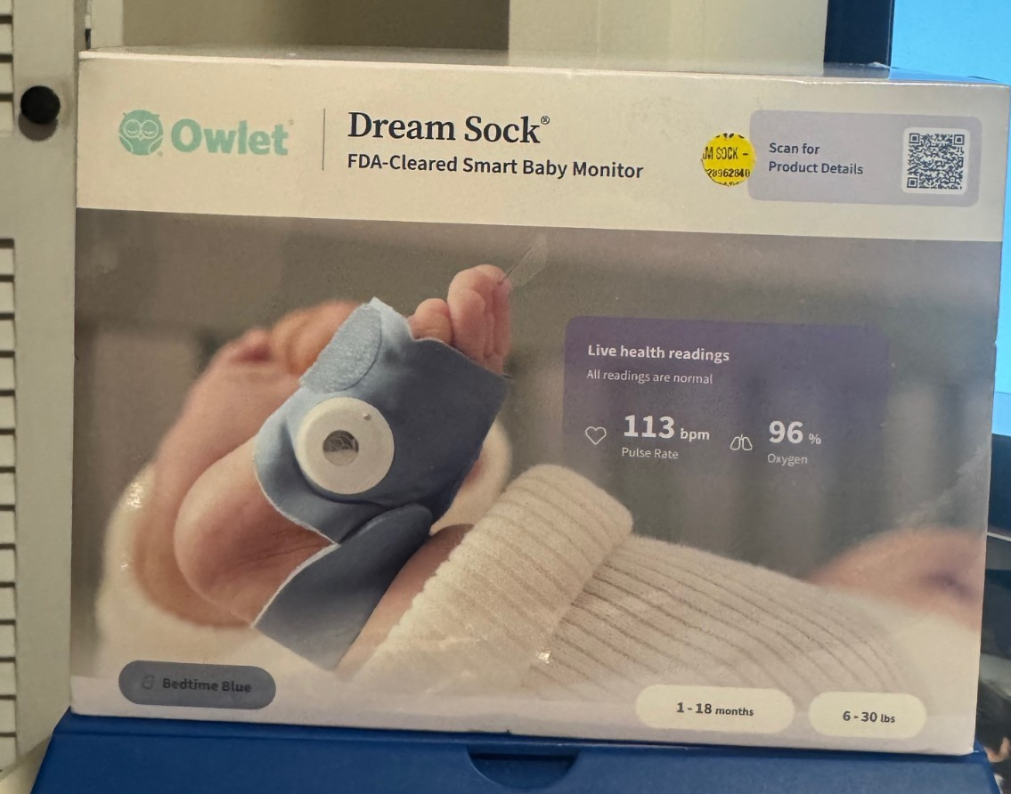Owlet Baby Best Baby Health Monitor Owlet BM06N67MCJ Dream Sock