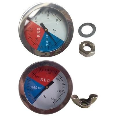 Bimetal Oven Thermometer High Temperature Resistance 0-300   Portable