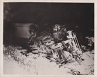 1945 Press Photo Wreckage of Chicago and Northwestern Train Crash at Appleton WI — photo 1