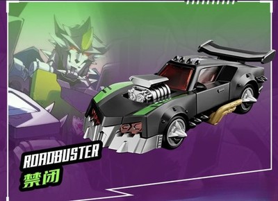 Blokees Transformers Wheels C03 Wreck'N Rule 2 Lockdown 1:64 Assembly Model kit