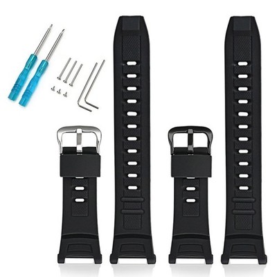 Für CASIO Pro-Trek PRW-1500 PAW-1500 Schweißfestes Uhrenarmband mit Werkzeug