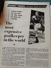 Ak192 Ephemera 1958 Football Article Harry Gregg