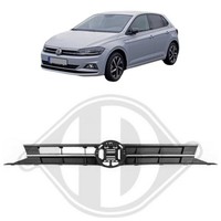 KüHlergrill Mit Chromleiste FüR Vw Polo Aw 2017-2021 KüHlergitter Diederichs