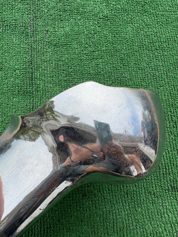 1957 Ford Fairlane Victoria front bumper guard drivers side 57 Foto 3 de 4