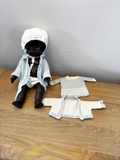 Vintage Black Doll. Movable Arms & Legs. Good Vintage Condition + extra clothes 