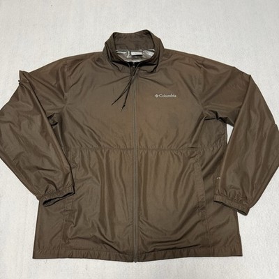 Columbia Baldtop EXS windbreaker jacket with Omni-Heat lining L