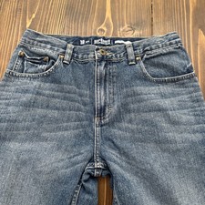   Urban Pipeline Relaxed Straight Leg Blue Denim 5 Pocket Jeans Size 18