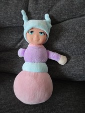 Babypuppe Puppe Plüsch Happy People ab 0 Mon. 25cm Rosa m Lichtfunktion 