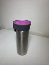 Contigo Pinnacle Silv Stainless Steel AutoSeal Tumbler Travel Insulated Lid 16oz